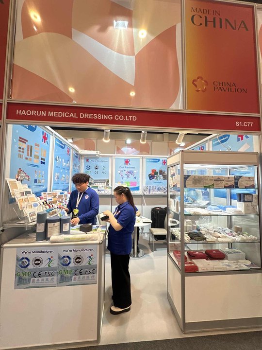 Haorun Medical lucent in WHX Dubai, Showcasing Sinarum Innovatio in Consumables Medical