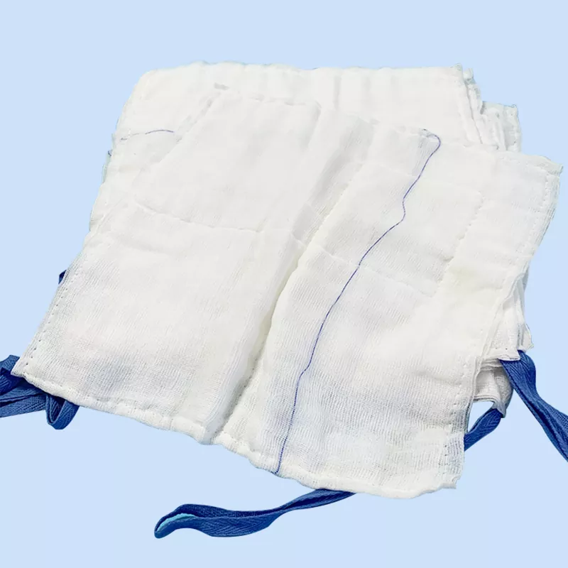 Surgical Absorbent Cotton Sterile Lap Spongia